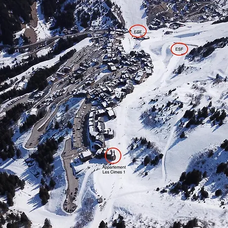 Apartmán Meribel Mottaret E5 - Pied Des Pistes Et Face Aux Montagnes