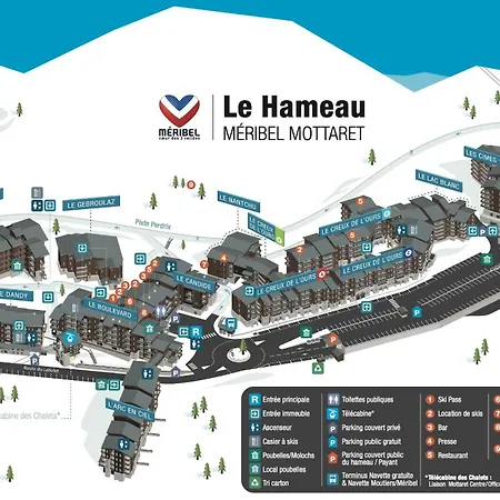 Meribel Mottaret E5 - Pied Des Pistes Et Face Aux Montagnes *